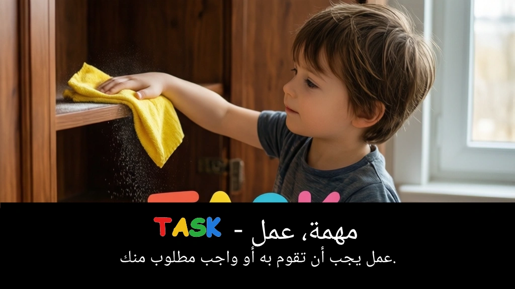 Arabic Illustration for task